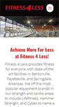 Mobile Screenshot of fitness-4-less.com